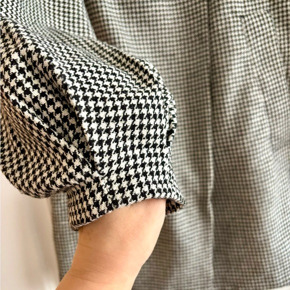 Houndstooth Light Coat sz M Beautiful Vintage!!!! - Picture 10 of 15